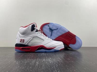 wholesale quality air jordan 5 'fire red'